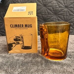 Amber Climber Mug with Textured Grip